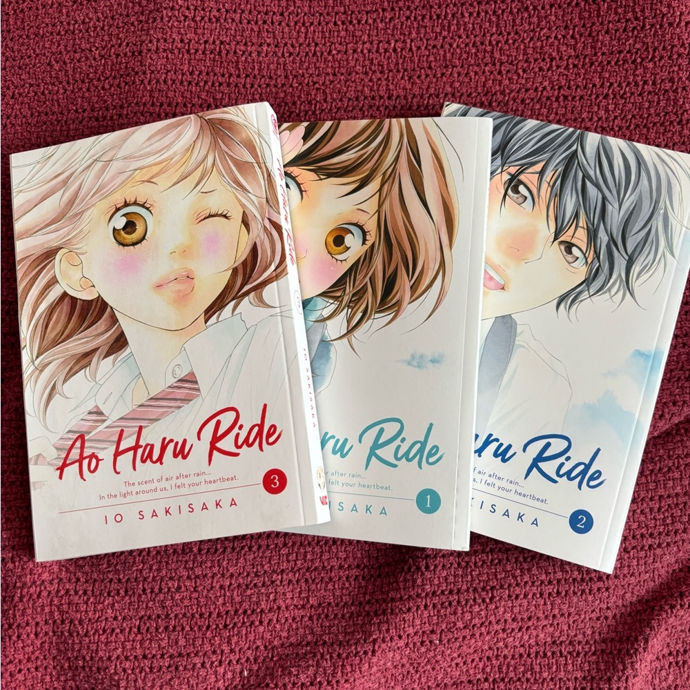 Ao Haru Ride Manga Volumes 1-3